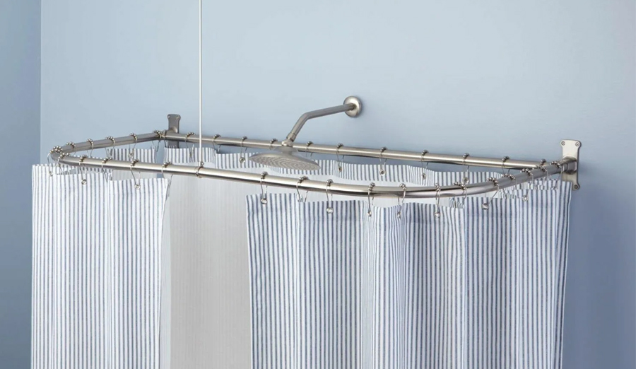 What are the advantages of hardware curtain rods?