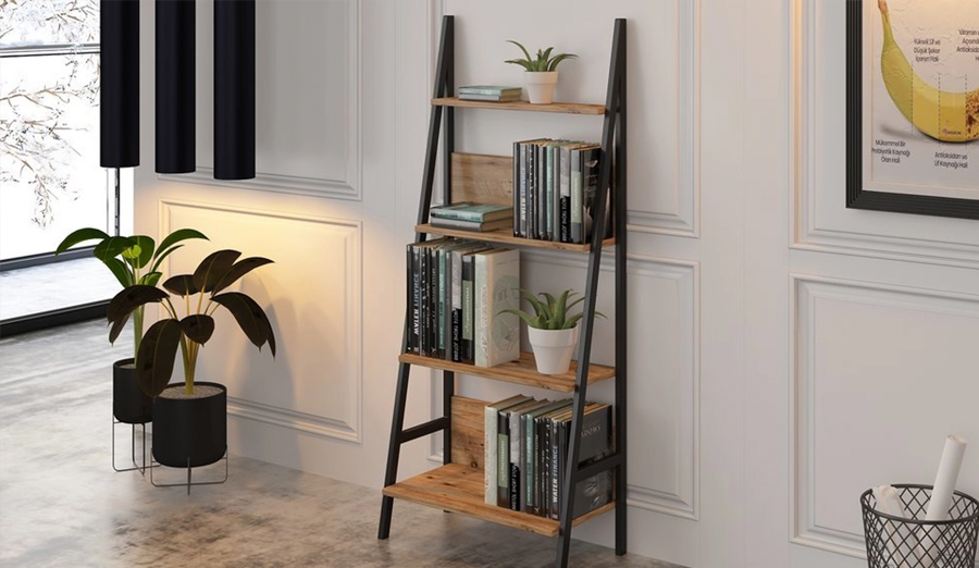 The role of hardware storage showcase in home decoration.