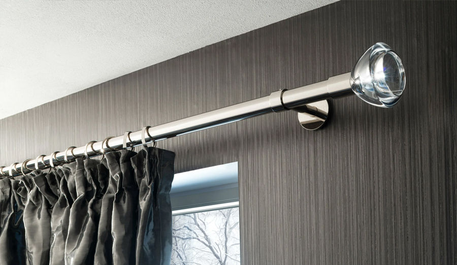 The role of curtain rods in home decoration.