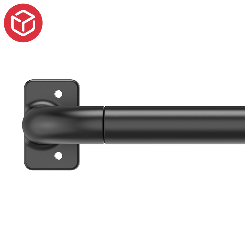 Window Decor Wrap Around Telescoping Curtain Rod
