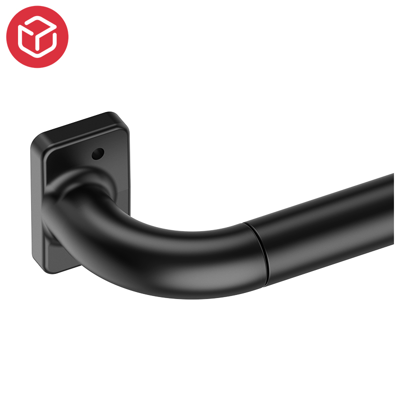 Window Decor Wrap Around Telescoping Curtain Rod