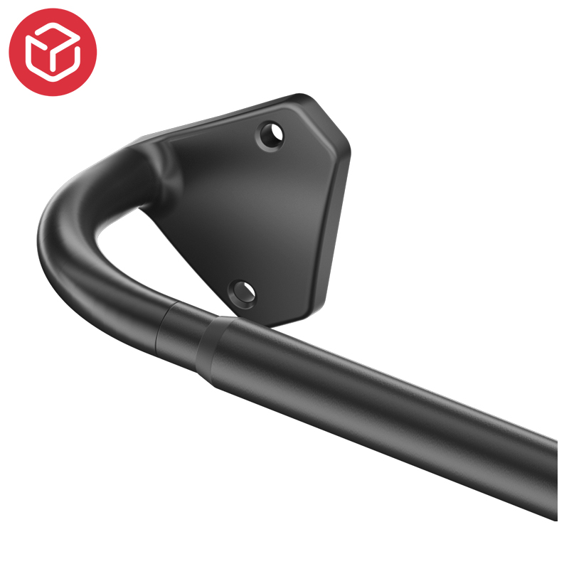 Wrap Around Blackout Curtain Rod for Windows