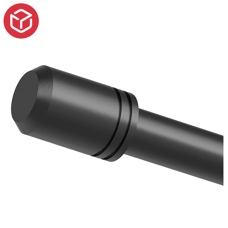 5/8 Inch Wall Mounted Adjustable Small Curtain Rod