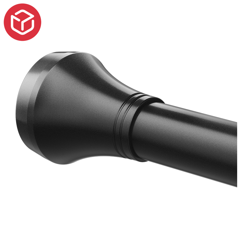 Bath No Drill Decorative Tension Shower Curtain Rod