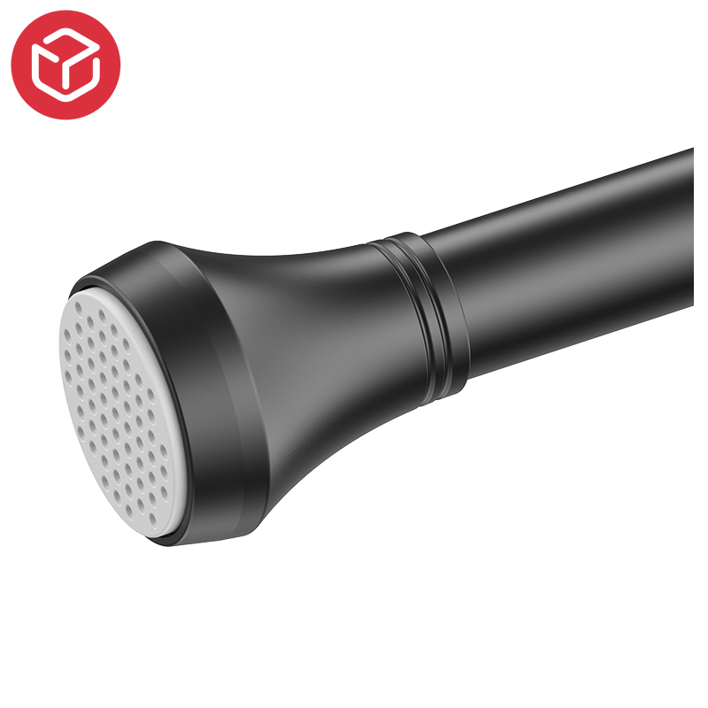 Bath No Drill Decorative Tension Shower Curtain Rod