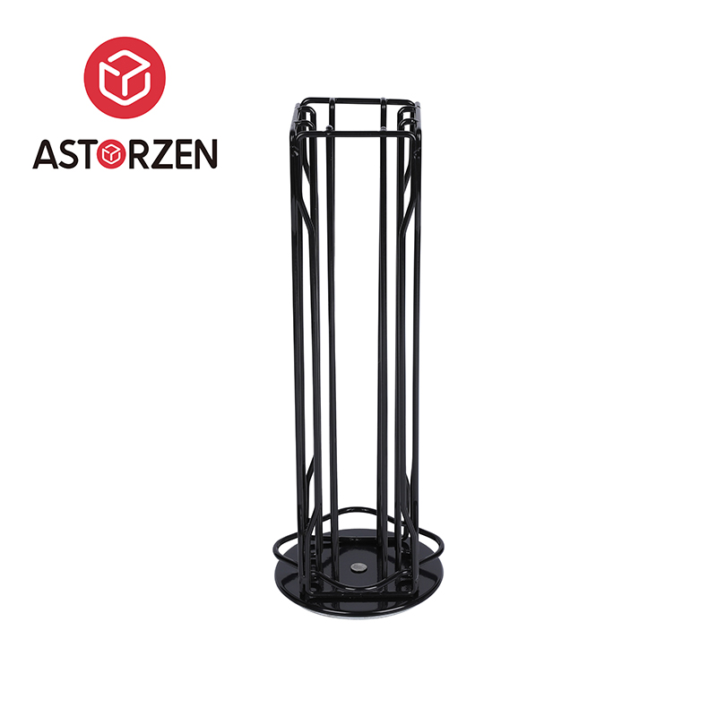 Living Room Vertical Stable Floor Stand Storage Rack for Coffee Capsules
