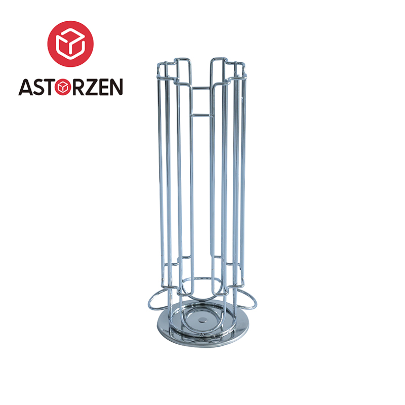 Commercial Vertical Rotatable Coffee Capsule Storage Rack