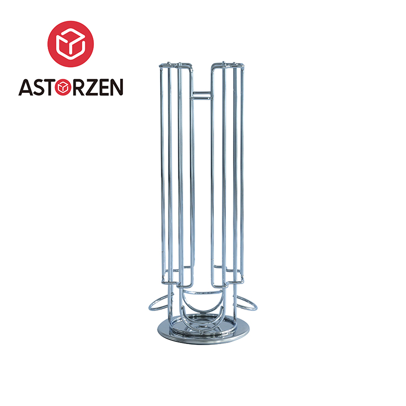 Commercial Vertical Rotatable Coffee Capsule Storage Rack