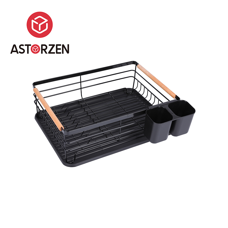Durable Metal Anti-Oil Stains Scratches Drain Basket for Living Room