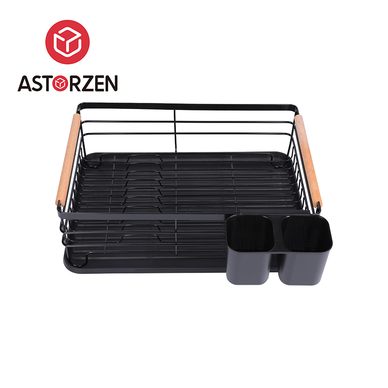 Durable Metal Anti-Oil Stains Scratches Drain Basket for Living Room