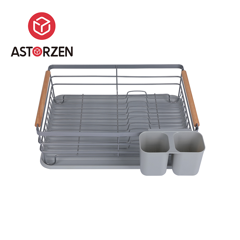 Durable Metal Anti-Oil Stains Scratches Drain Basket for Living Room