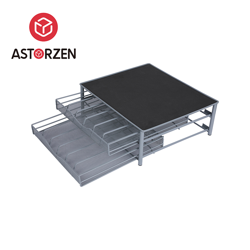 Desktop 2-Tier Coffee Capsule Placement Drawer