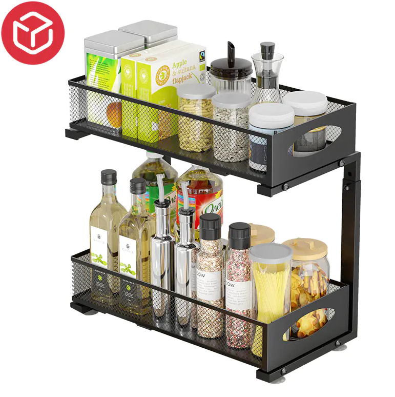 Kitchen Storage Rack Options for Spices and Daily Essentials